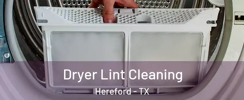  Dryer Lint Cleaning Hereford - TX