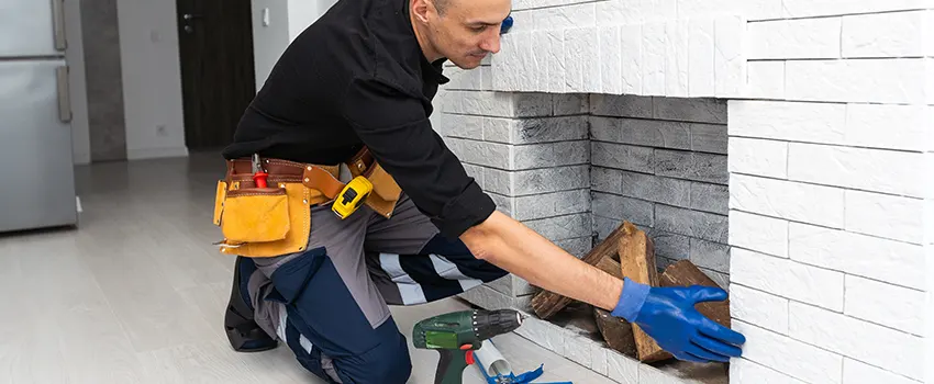 Fireplace Damaged Damper Frame Repair Services in Hereford, Texas