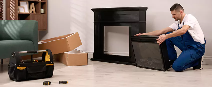 Old Rusted Metal Fireplace Repair And Replacement in Hereford, TX